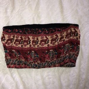 Cute hippie crop top